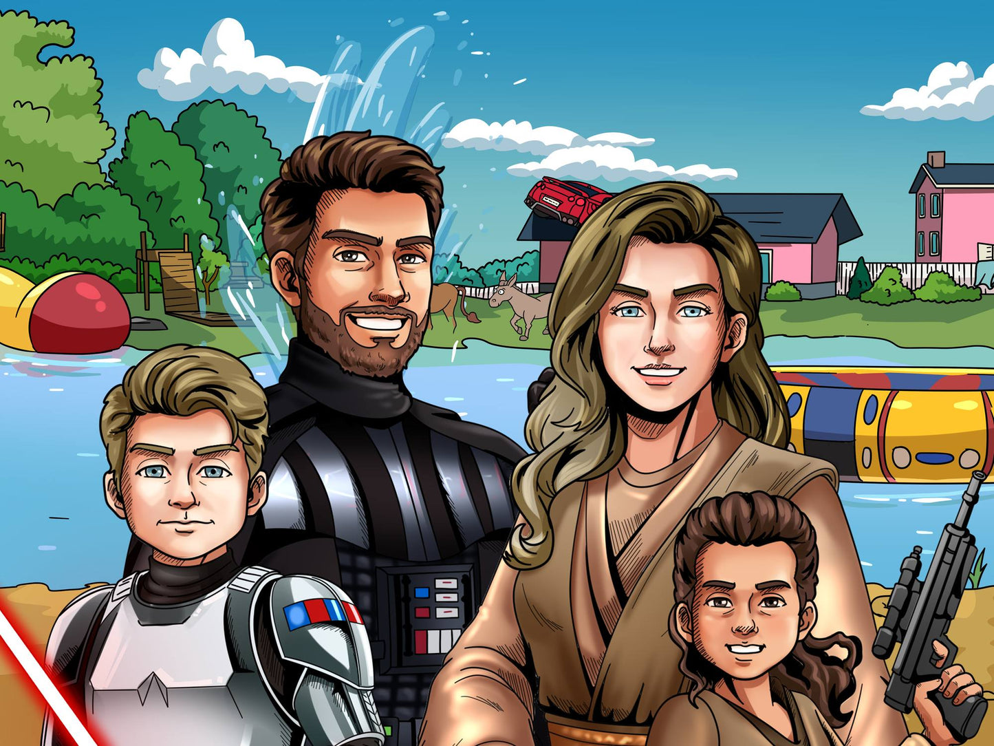 Make Me Jedi (4 People)