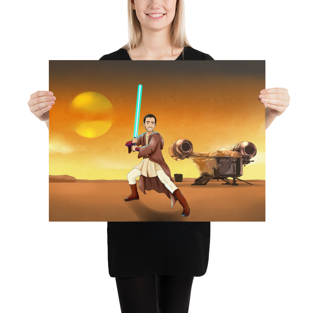 Unframed Horizontal Poster