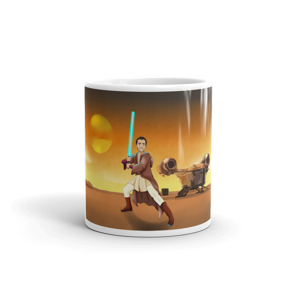 White Glossy Mug