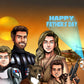 Custom Star Wars Jedi Portrait Framed Poster — Personalized Fan Wall Art | MakeMeJedi