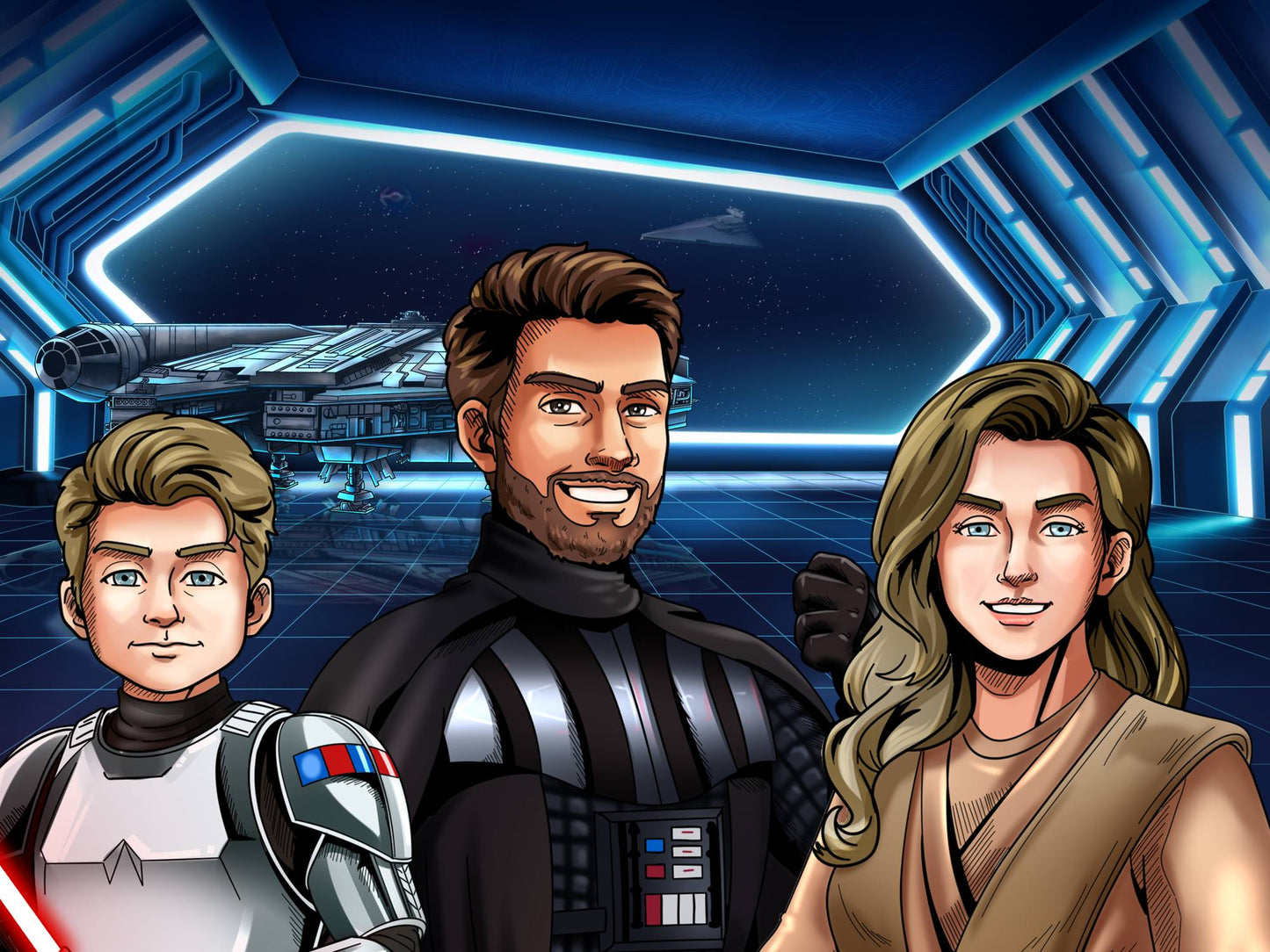 Make Me Jedi (3 People)