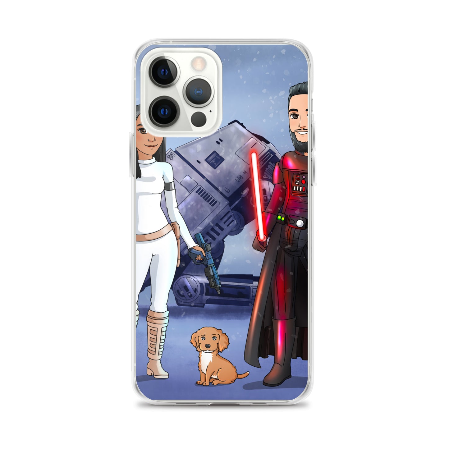 Custom Make Me Jedi Portrait + iPhone Case