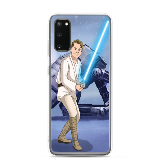 Custom Make Me Jedi Portrait + Samsung Case