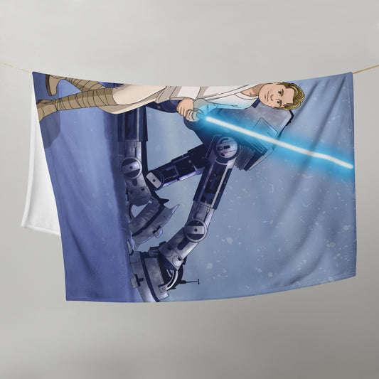 Custom Make Me Jedi Portrait + Blanket