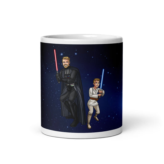 Custom Make Me Jedi Portrait + Mug