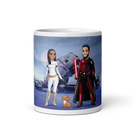 Custom Make Me Jedi Portrait + Mug